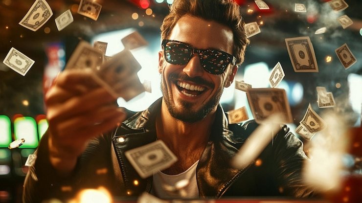 Antarmuka permainan Push Gaming di platform dono toto dengan tombol taruhan dan informasi RTP